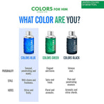 Benetton Colors Green 6.8 oz EDT men