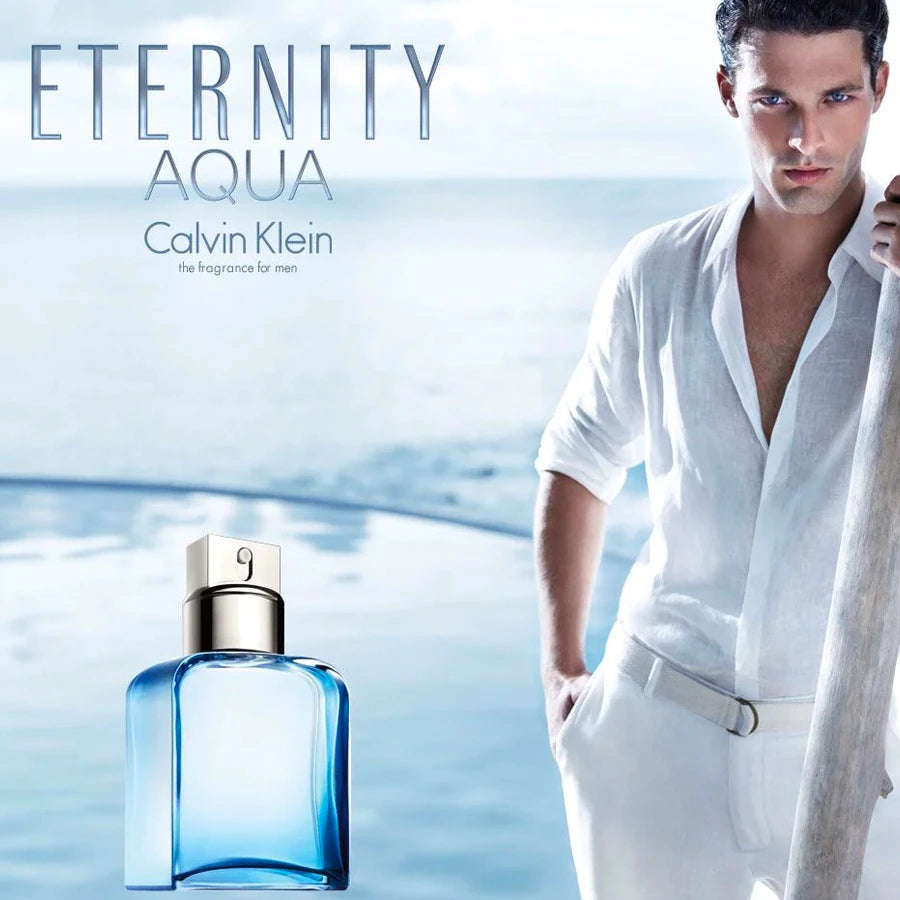 Eternity Aqua 3.4 oz EDT for men LaBellePerfumes