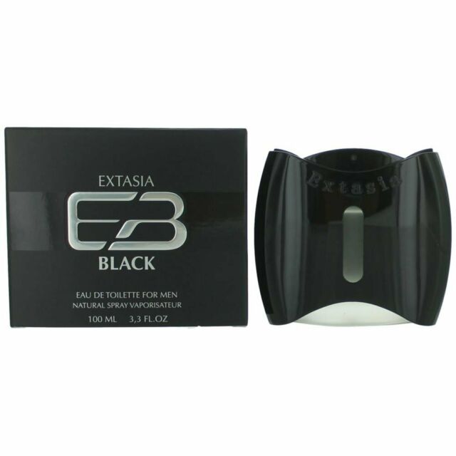 Extasia Black 3.4 oz EDT for men
