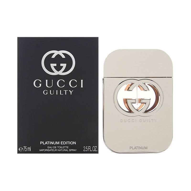 Gucci Guilty Platinum Edition 2.5 oz EDT for woman