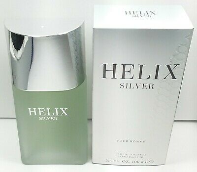 Helix Silver 3.4 oz EDT for men