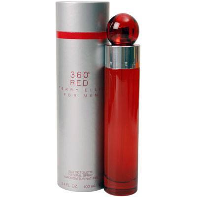 360 Red 6.7 oz EDT for men  PERRY ELLIS MENS FRAGRANCES - LaBellePerfumes