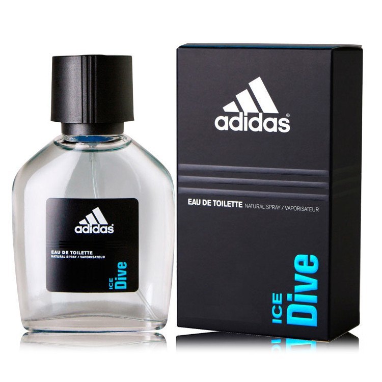 Adidas Ice Dive 3.4 oz EDT for men  ADIDAS MENS FRAGRANCES - LaBellePerfumes
