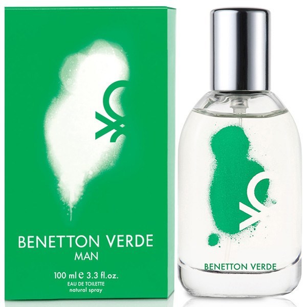 Benetton Verde 3.4 oz EDT for men  BENETTON MENS FRAGRANCES - LaBellePerfumes