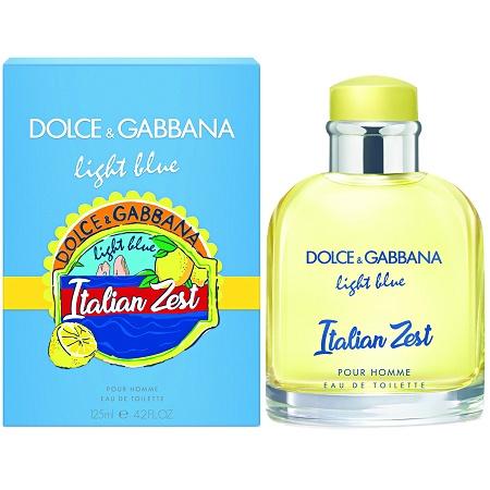 MENS FRAGRANCES - Dolce Gabbana Light Blue Italian Zest 4.2 Oz EDT For Men