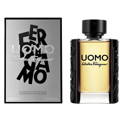 MENS FRAGRANCES - Ferragamo Uomo 3.4 Oz EDT For Men