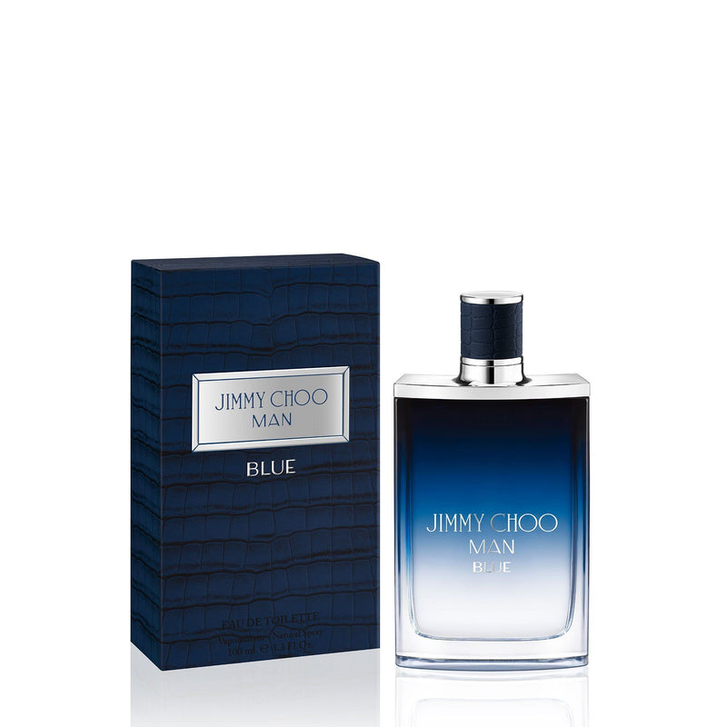 MENS FRAGRANCES - Jimmy Choo Blue 3.4 Oz EDT For Men