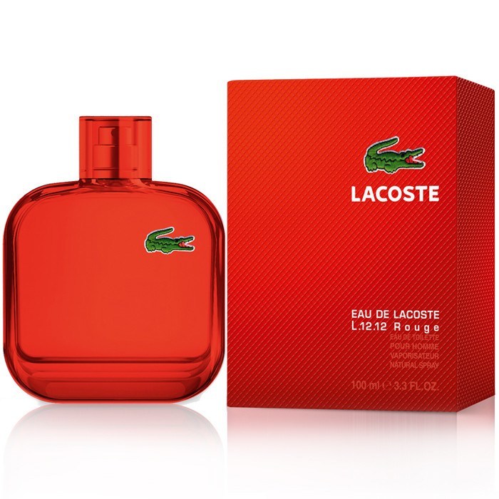 Lacoste Rouge 3.4 oz EDT for men – LaBellePerfumes