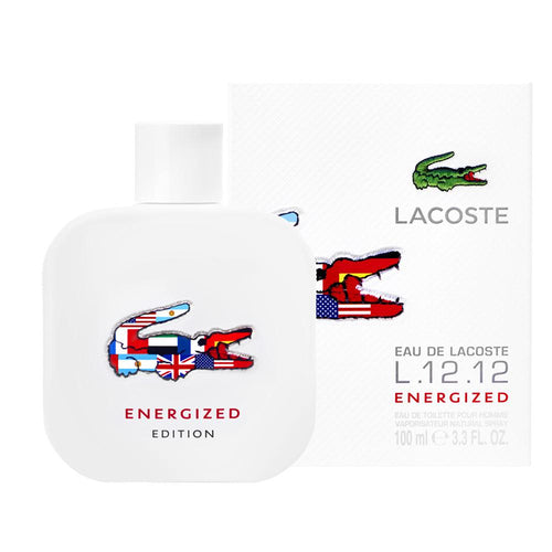 MENS FRAGRANCES - Lacoste L.12.12 Energized 3.4 Oz EDT For Men