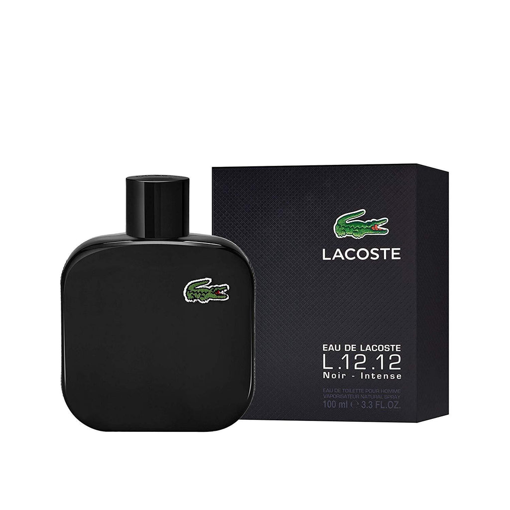 MENS FRAGRANCES - Lacoste L.12.12 Noir Intense 3.4 Oz EDT For Men