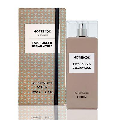 MENS FRAGRANCES - Notebook Patchouly & Cedar Wood  3.4 Oz EDT For Men