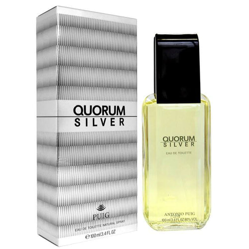 MENS FRAGRANCES - Quorum Silver 3.4 Oz EDT For Men