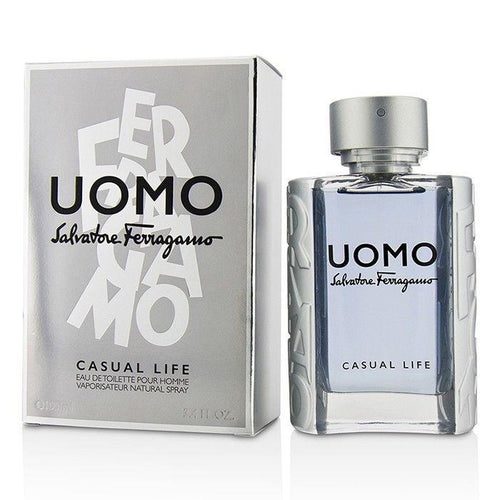 MENS FRAGRANCES - Salvatore Ferragamo Uomo Casual Life 3.4 Oz EDT For Men