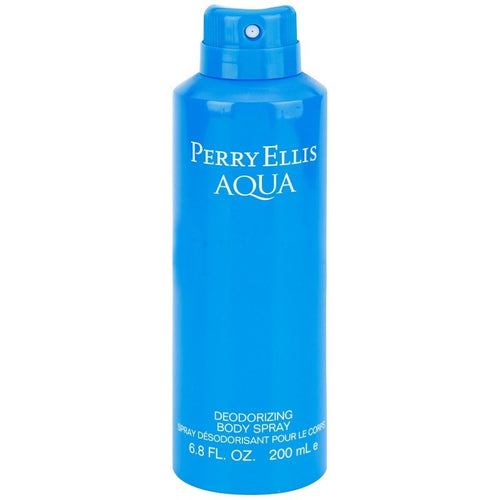 SKIN AND BEAUTY - Perry Ellis Aqua 6.8 Oz Deodorizing Body Spray For Men