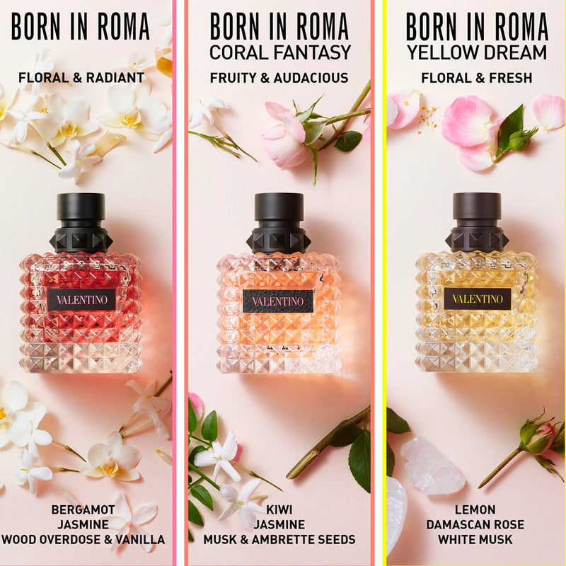 Valentino Donna Born In Roma Coral Fantasy 3.4 oz EDP for women LaBellePerfumes