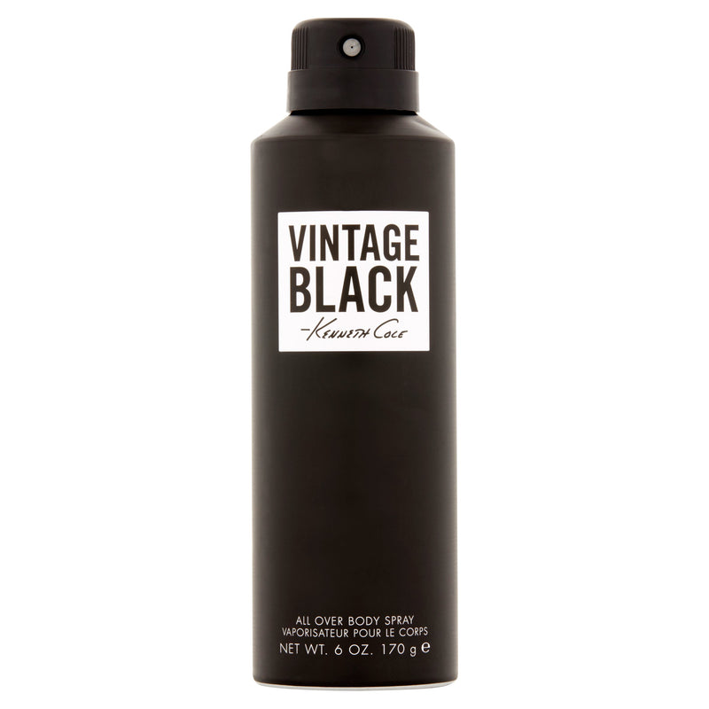 Vintage Black 6 oz Body Spray for men