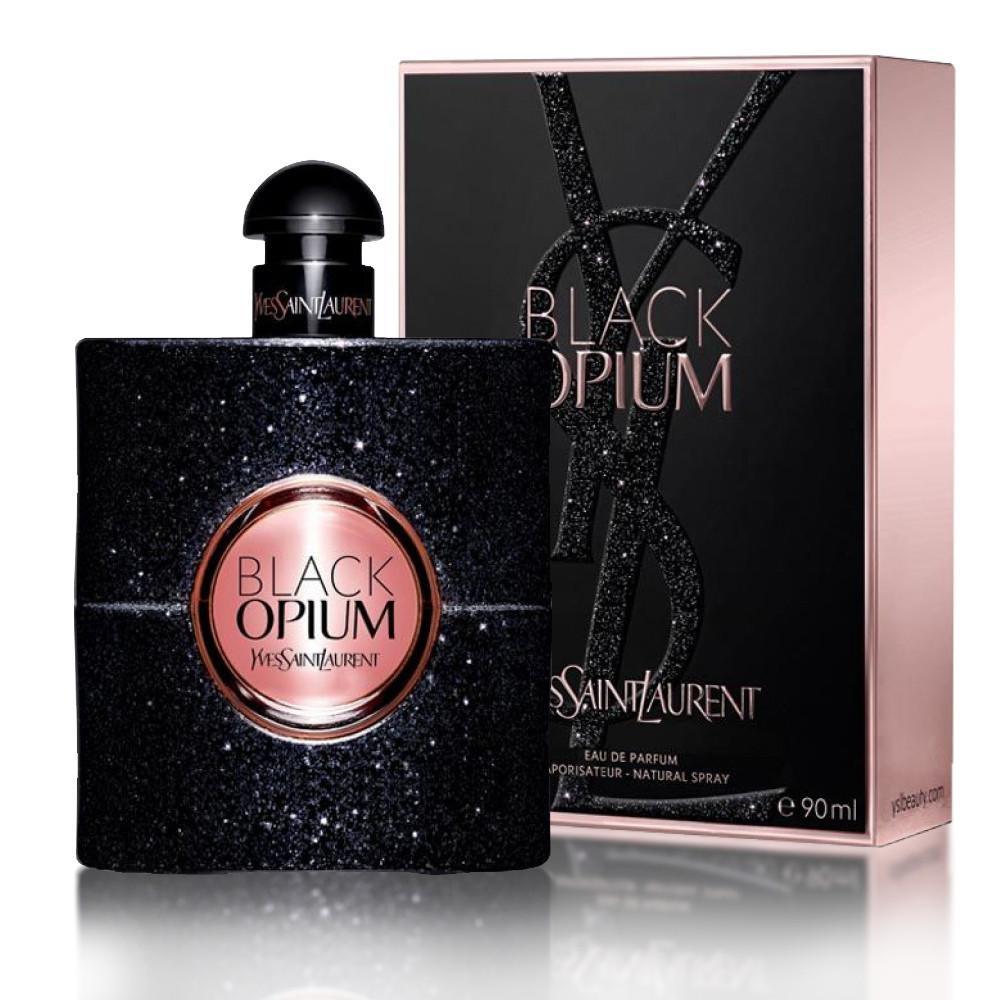 Black Opium by Yves Saint Laurent Eau De Parfum Spray for Women, 3 oz