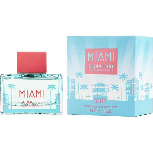 WOMENS FRAGRANCES - Blue Seduction Miami 2.7 Oz  EDT For Women