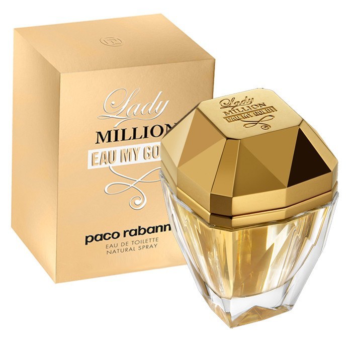 Lady Million Eau My Gold 2.7 EDT for women – LaBellePerfumes